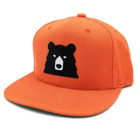 Adult Snapback Hat - Blaze w/Black Bear (Final Sale)