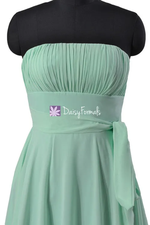 Beautiful Mint Green Cocktail Dress Party Dress Beach Wedding Party Dress (BM856)