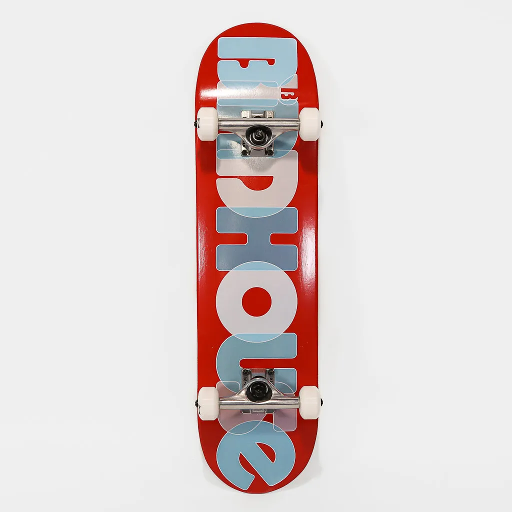 Birdhouse Skateboards - 8.0" Opacity Logo Complete Skateboard - Red