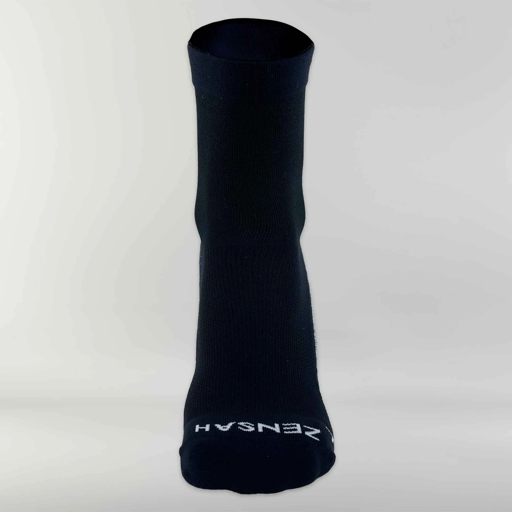 Black Shakeout Socks (Mini Crew)