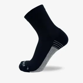 Black Shakeout Socks (Mini Crew)