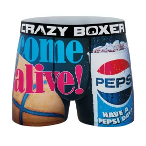 CRAZYBOXER Pepsi Come Alive! & Basketball Men's Boxer Briefs