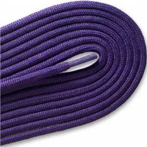 Fashion Casual/Athletic Round 3/16 Laces Custom Length with Tip - Purple (1 Pair Pack) Shoelaces