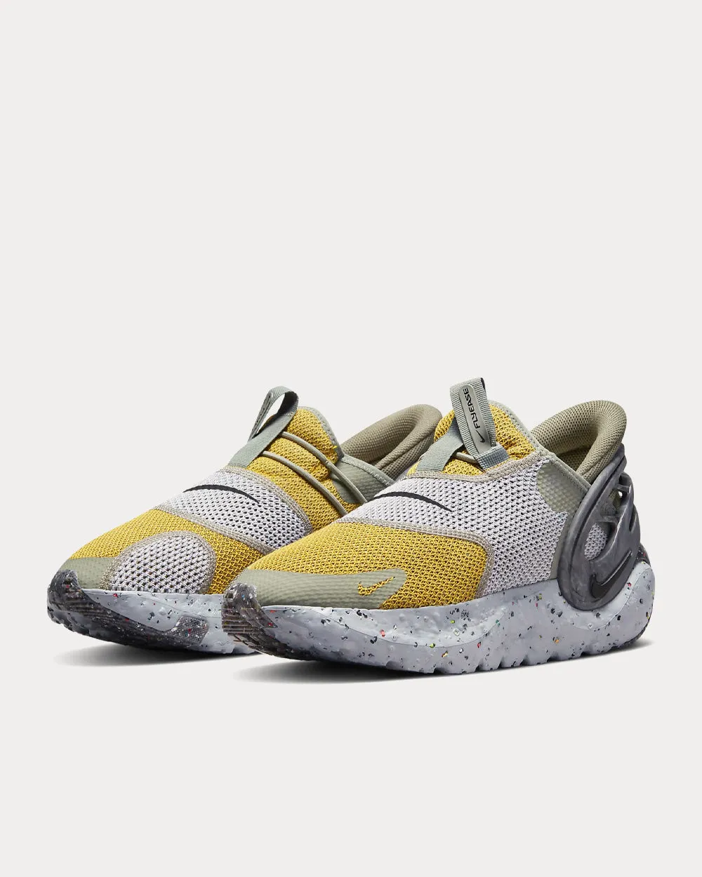 Glide FlyEase Mineral Yellow / Neutral Grey / Particle Grey / Black Slip On Sneakers