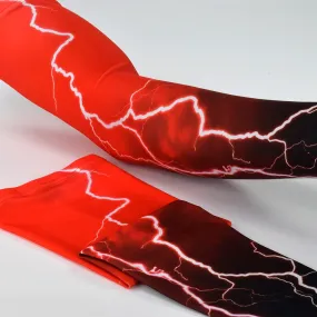 Red Lightning Arm Sleeve