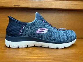 Skechers Step-In Summits-Dazzling Haze Navy?Purple 149937 NVPR