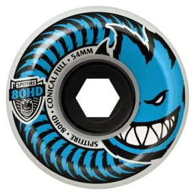 Spitfire - Soft Wheels Conical Full 80HD Clear - 54mm