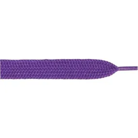 Thick Flat 3/4 - Purple (12 Pair Pack) Shoelaces