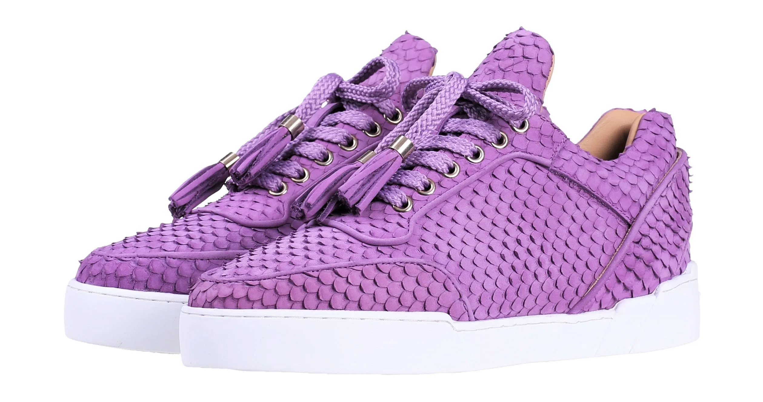 Women's Low-Top GRAPE PURPLE COBRA CUT