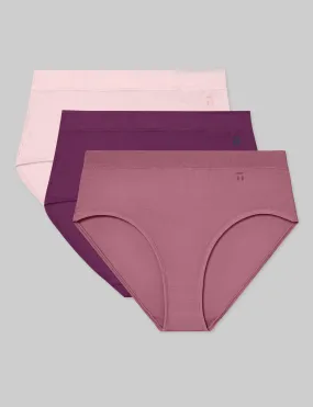 Women's Second Skin High Rise Brief (3-Pack)